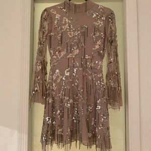 ASOS beaded dress, never worn, US 4, UK 8